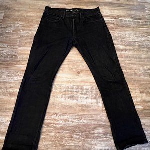 Ralph Lauren Black Label Waxed Jeans - Indigo - 34 x 32